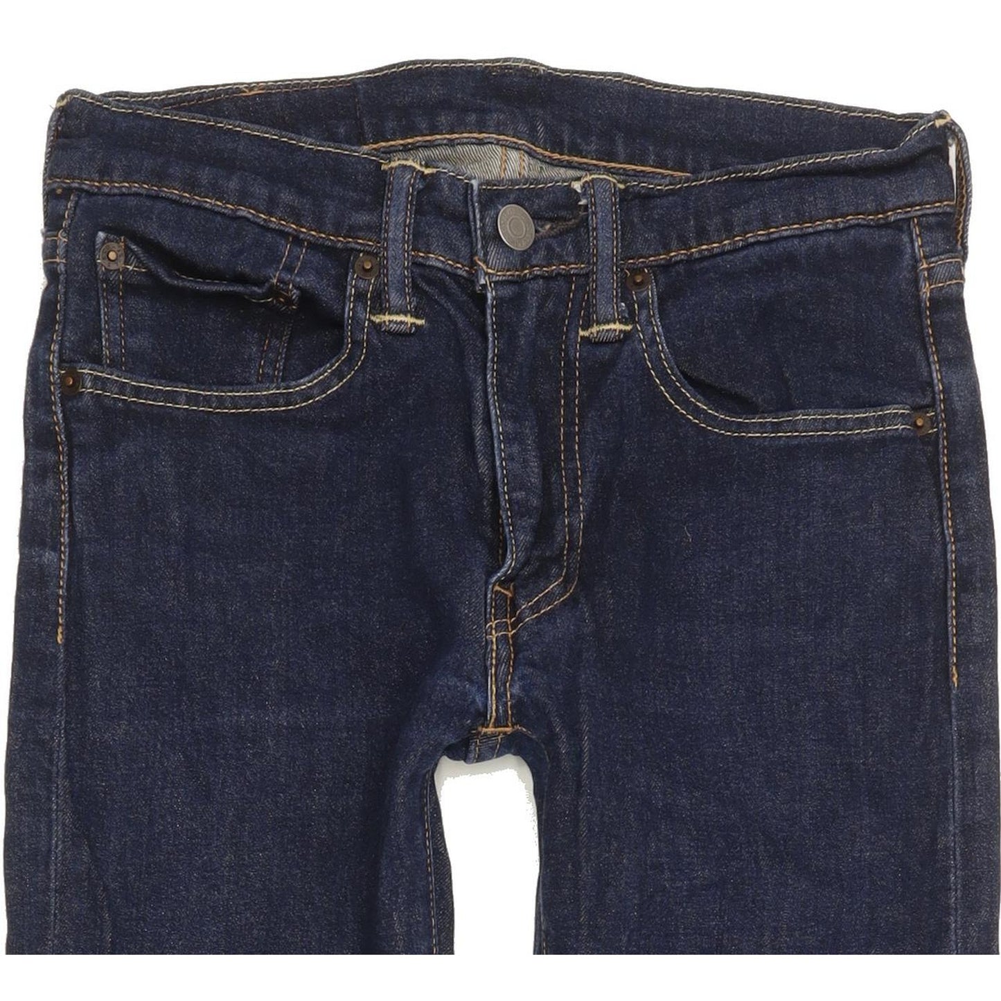 Levi's 519 Women Blue Skinny Slim Stretch Jeans W28 L30