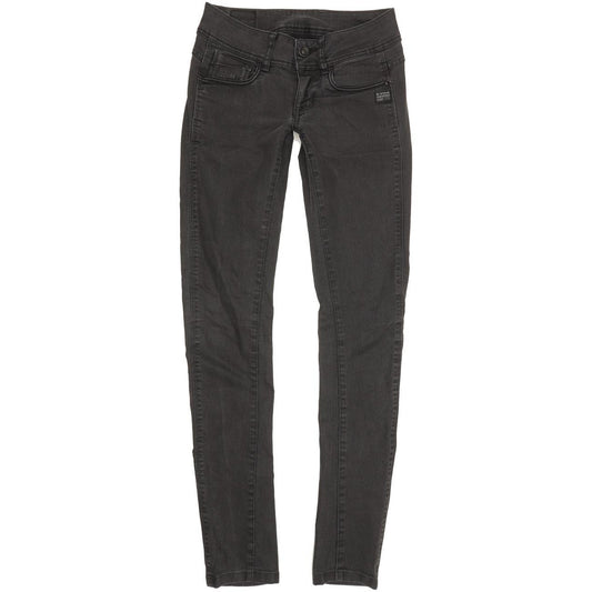 G-Star Midge Cody Women Black Skinny Slim Stretch Jeans W25 L32