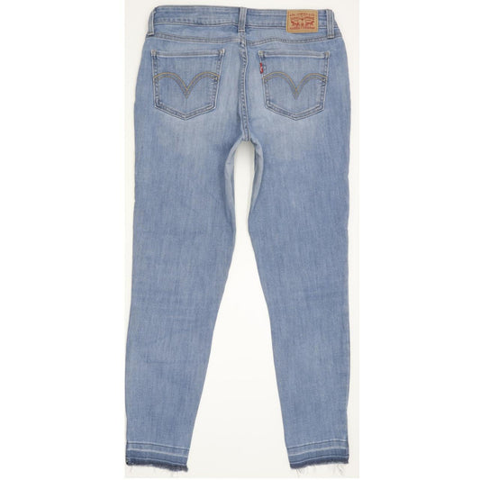 Levi's 535 Super Women Blue Skinny Slim Stretch Jeans W29 L27