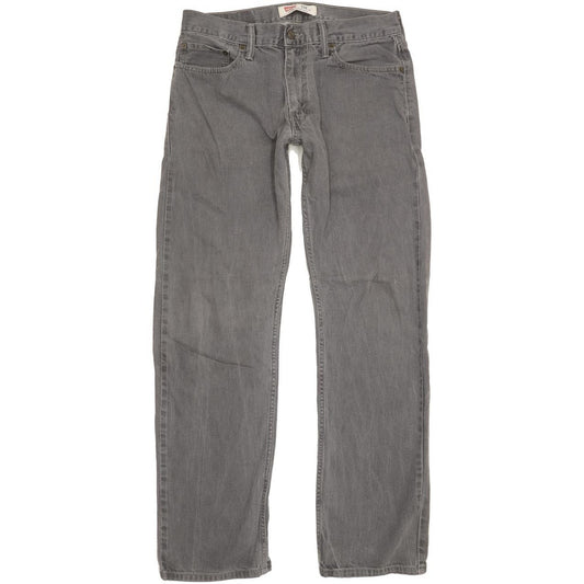 Levi's 514 Men Grey Straight Slim Jeans W33 L32
