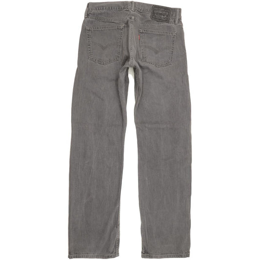 Levi's 514 Men Grey Straight Slim Jeans W33 L32