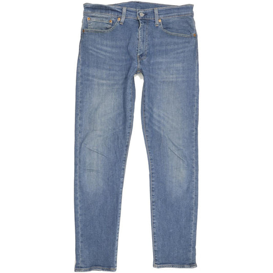 Levi's 512 Men Blue Tapered Slim Stretch Jeans W32 L30