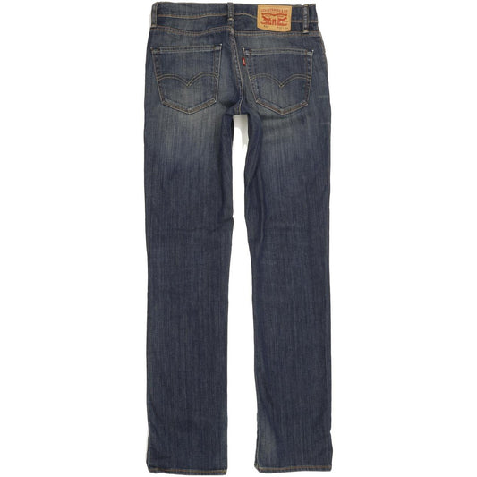 Levi's 511 Men Blue Straight Regular Stretch Jeans W32 L34