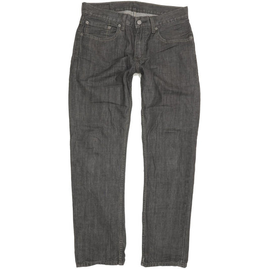 Levi's 513 Men Grey Straight Slim Jeans W31 L29