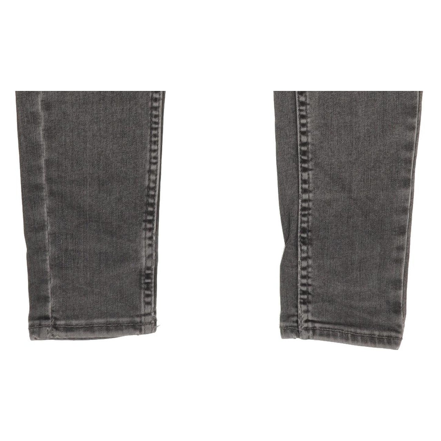 Levi's 710 Super Women Charcoal Skinny Slim Stretch Jeans W24 L30