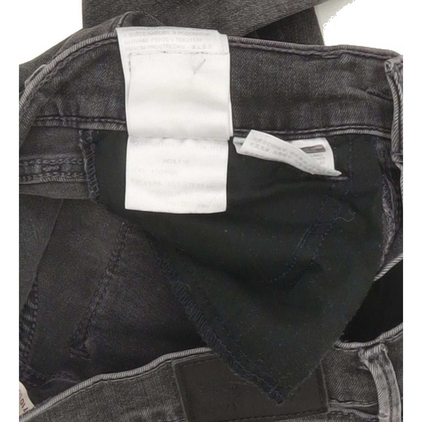 Levi's 710 Super Women Charcoal Skinny Slim Stretch Jeans W24 L30