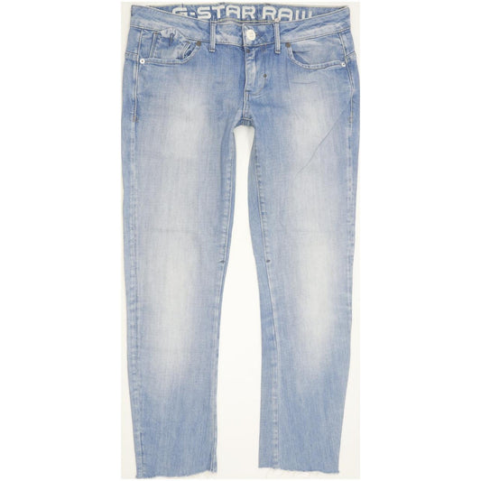 G-Star Corvet Women Blue Skinny Slim Stretch Jeans W29 L26