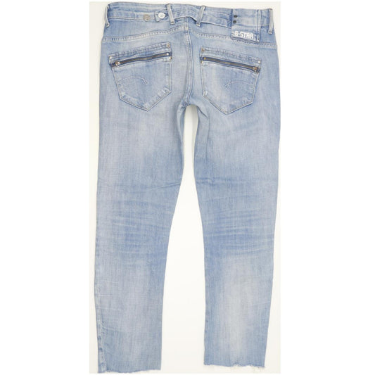 G-Star Corvet Women Blue Skinny Slim Stretch Jeans W29 L26