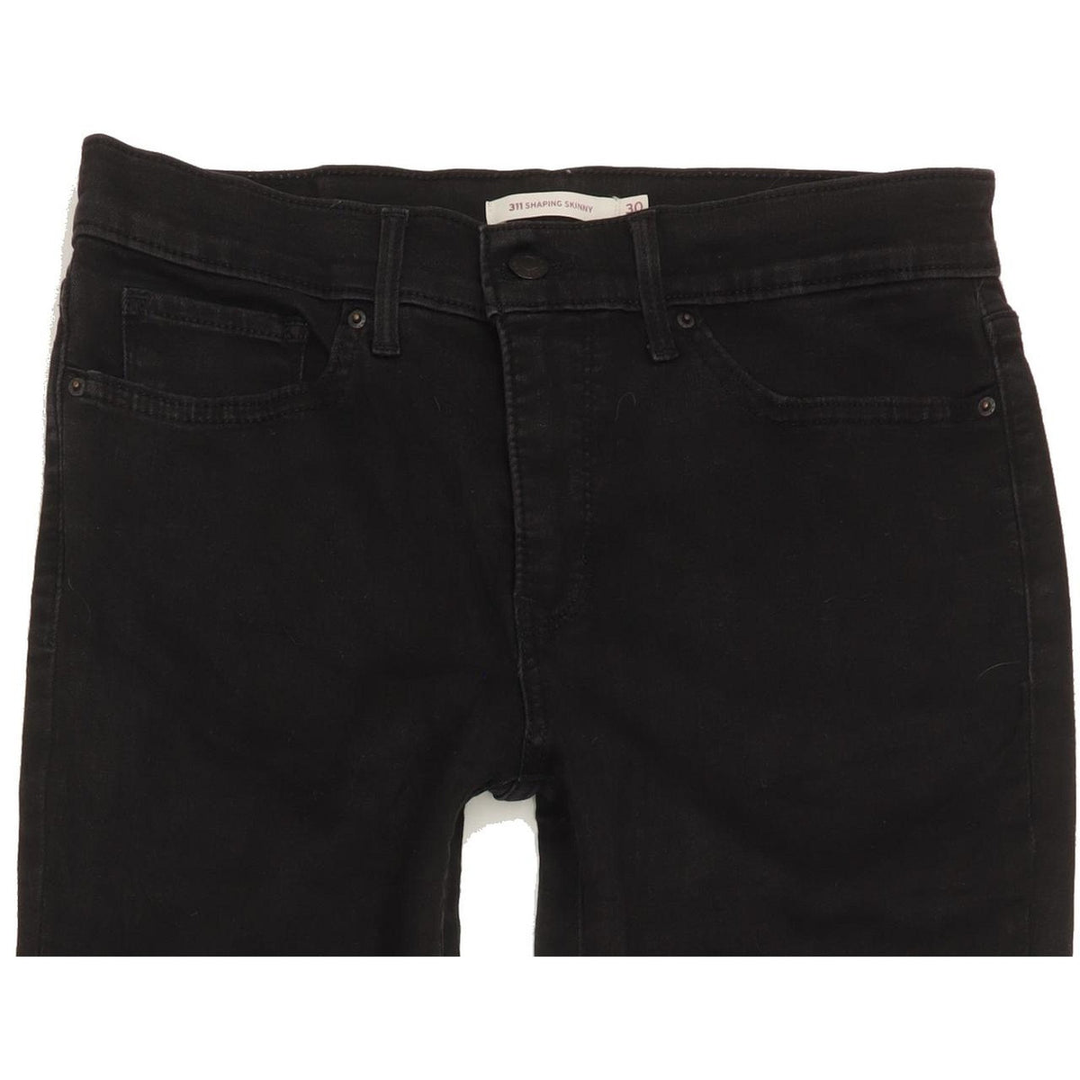 Levi's 311 Shaping Women Black Skinny Slim Stretch Jeans W30 L33