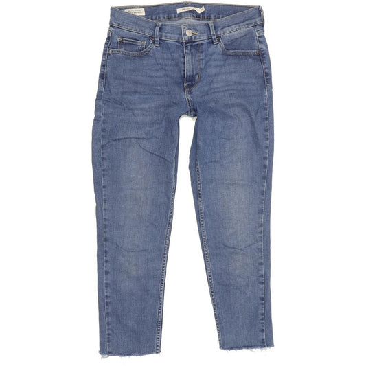 Levi's 710 Super Women Blue Skinny Slim Stretch Jeans W29 L22