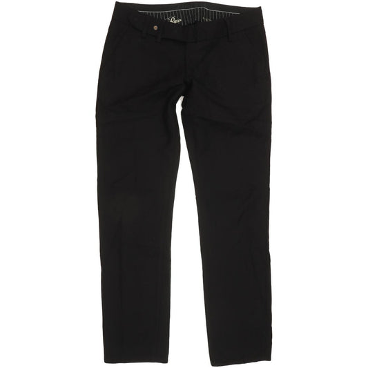 G-Star Midnight Women Black Straight Slim Trousers W31 L32