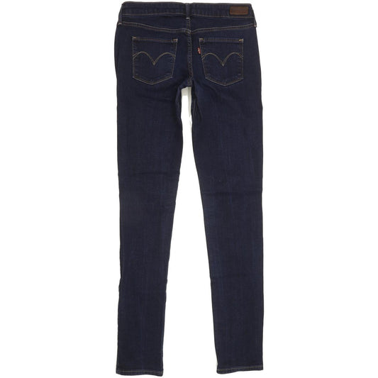 Levi's Slight Curve Women Blue Skinny Slim Stretch Jeans W29 L32