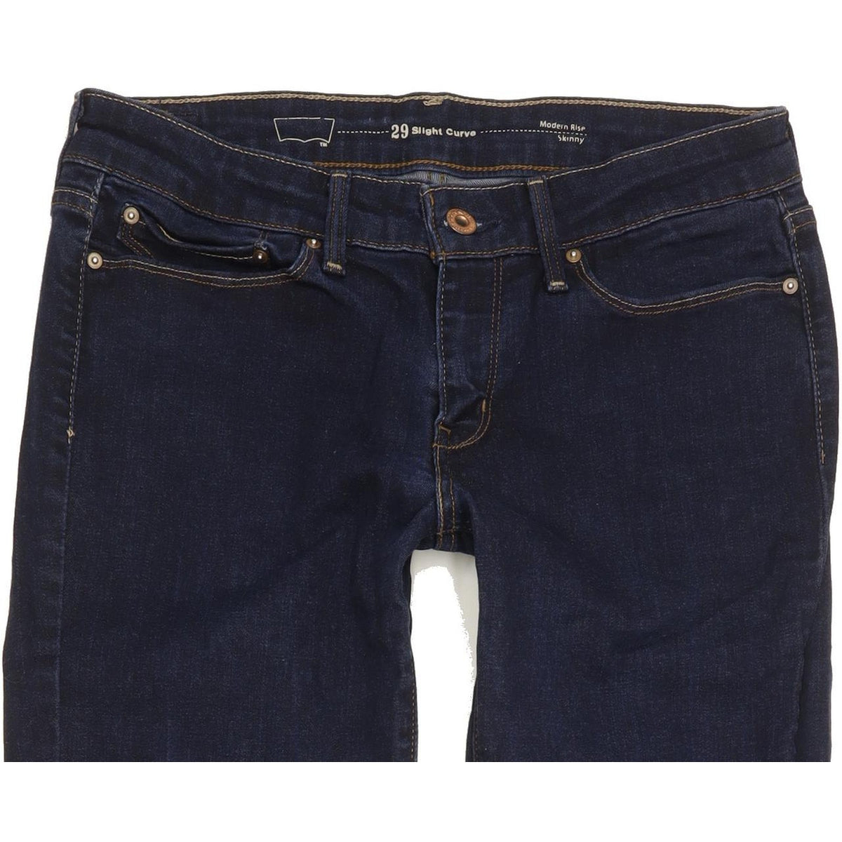 Levi's Slight Curve Women Blue Skinny Slim Stretch Jeans W29 L32