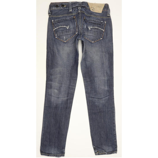 G-Star Radar Narrow Rope Women Blue Skinny Slim Jeans W27 L28