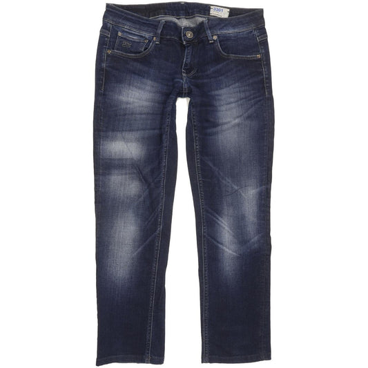 G-Star Women Blue Straight Slim Stretch Jeans W29 L27