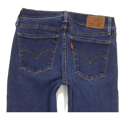 Levi's 710 Super Women Blue Skinny Slim Stretch Jeans W27 L31