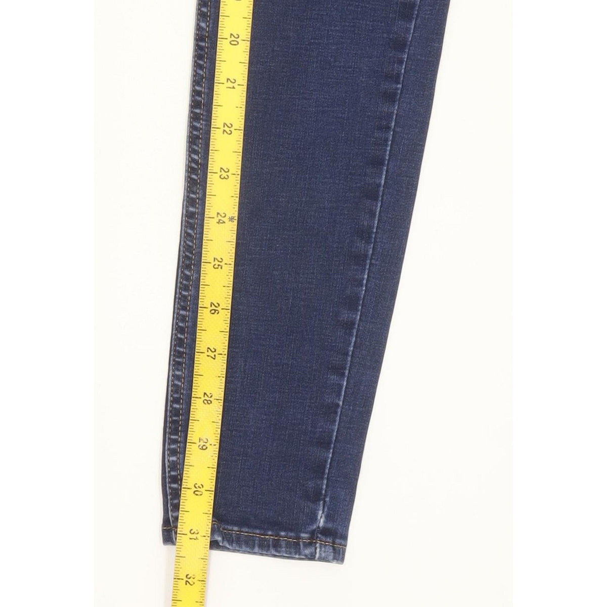 Levi's 710 Super Women Blue Skinny Slim Stretch Jeans W27 L31