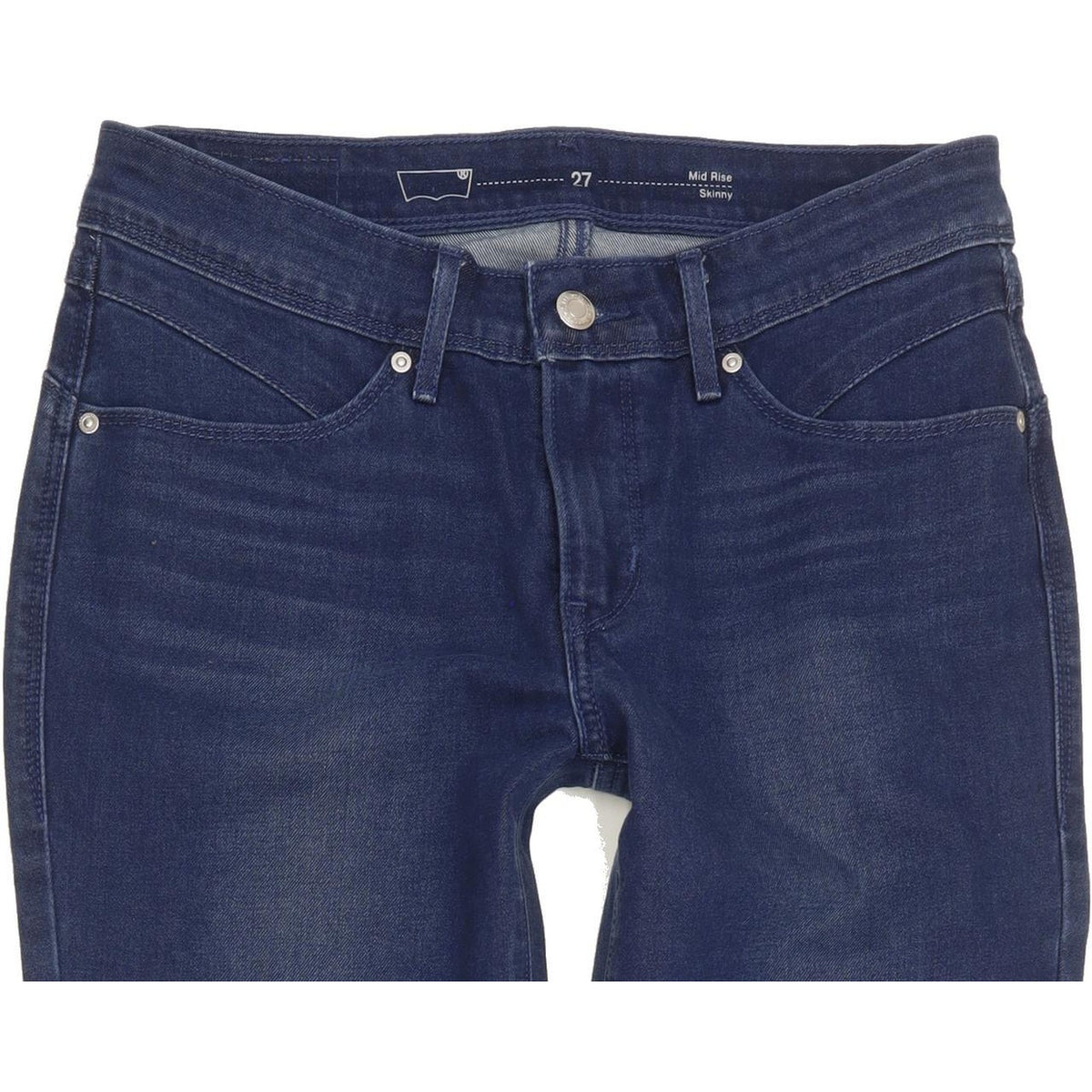 Levi's Women Blue Skinny Slim Stretch Jeans W27 L31