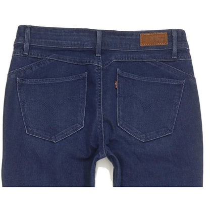 Levi's Women Blue Skinny Slim Stretch Jeans W27 L31