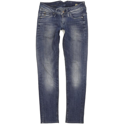 G-Star Women Blue Skinny Slim Stretch Jeans W26 L29