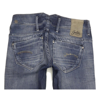 G-Star Women Blue Skinny Slim Stretch Jeans W26 L29