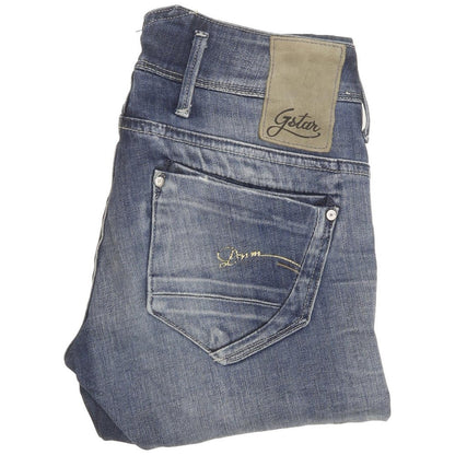 G-Star Women Blue Skinny Slim Stretch Jeans W26 L29