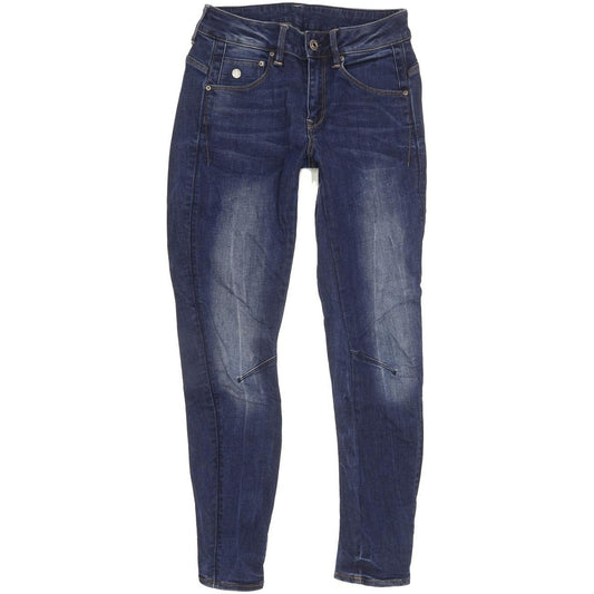 G-Star Arc 3D Women Blue Skinny Slim Stretch Jeans W26 L26