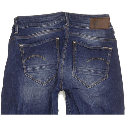G-Star Arc 3D Women Blue Skinny Slim Stretch Jeans W26 L26