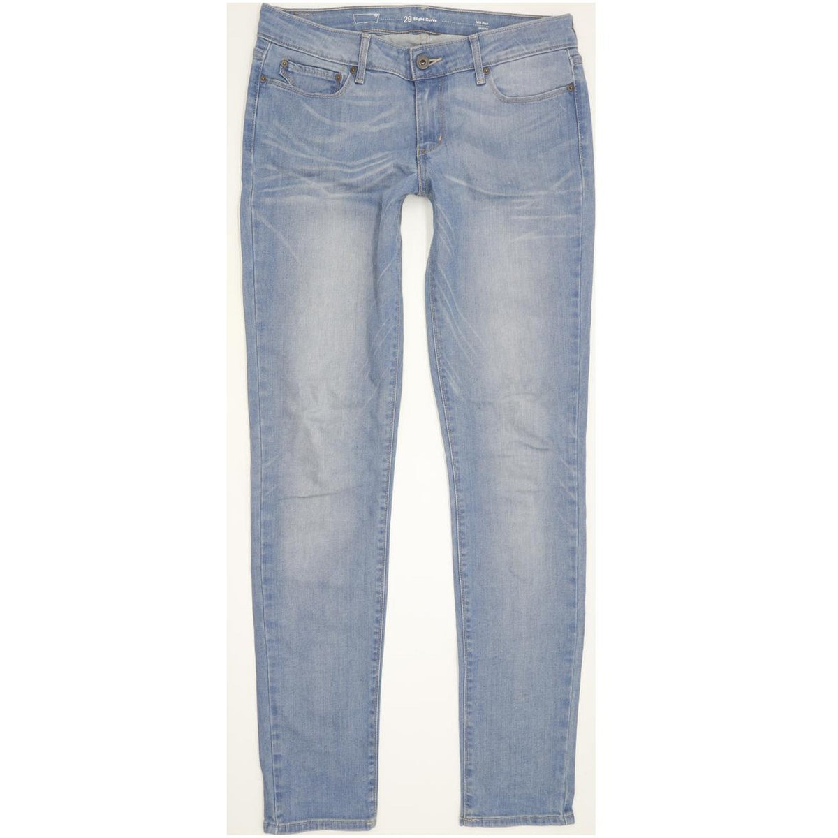 Levi's Slight Curve Women Blue Skinny Slim Stretch Jeans W29 L32