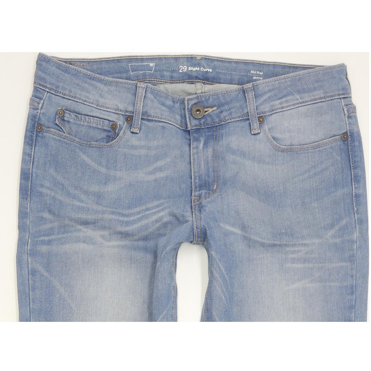Levi's Slight Curve Women Blue Skinny Slim Stretch Jeans W29 L32