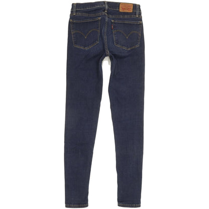 Levi's 710 Super Women Blue Skinny Slim Stretch Jeans W27 L28