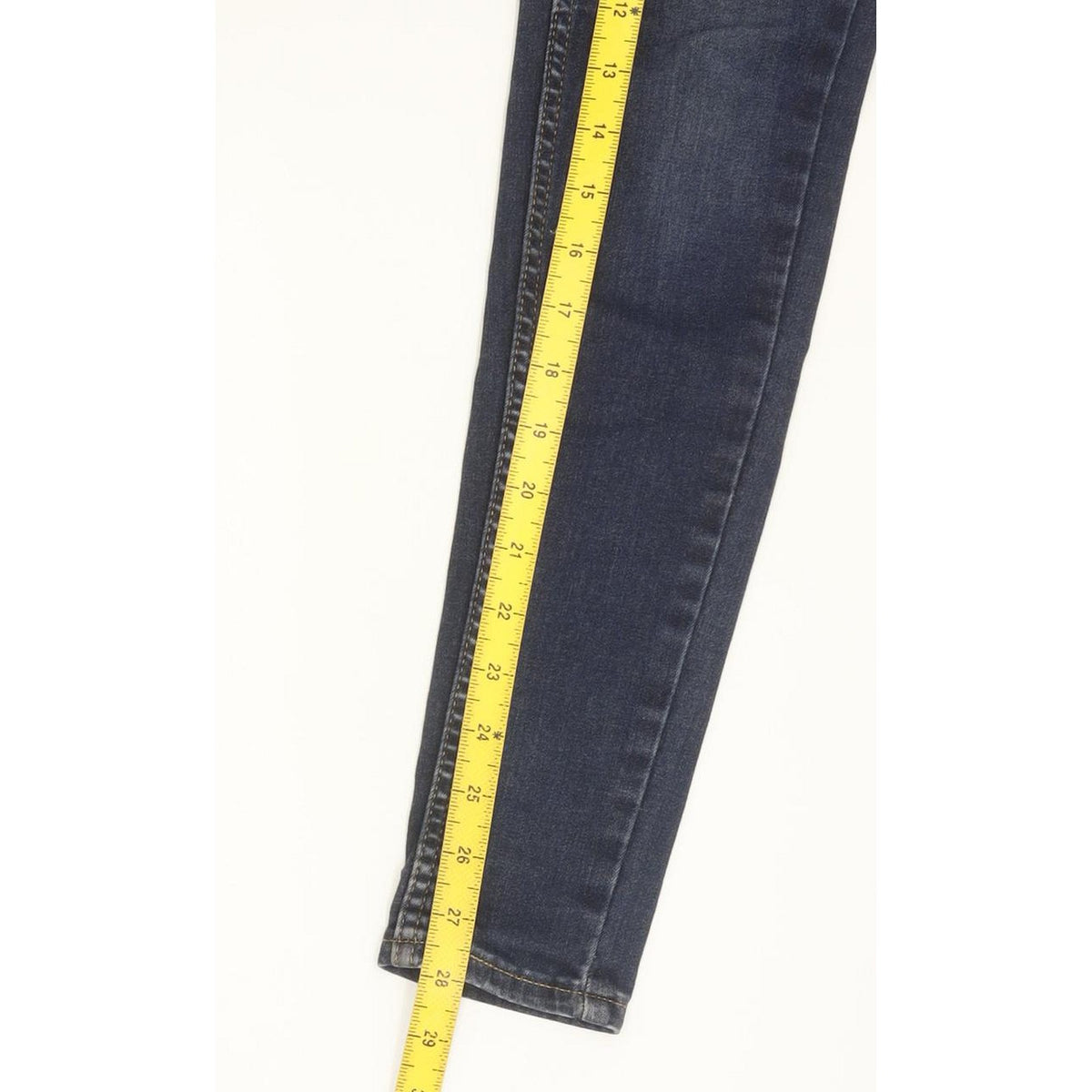 Levi's 710 Super Women Blue Skinny Slim Stretch Jeans W27 L28