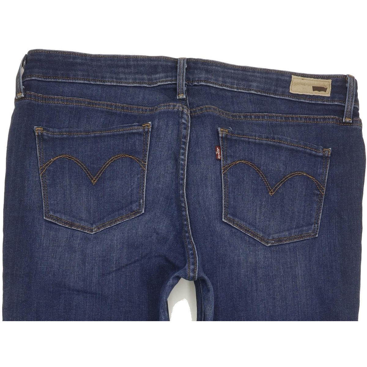 Levi's Slight Curve Women Blue Straight Slim Stretch Jeans W31 L32