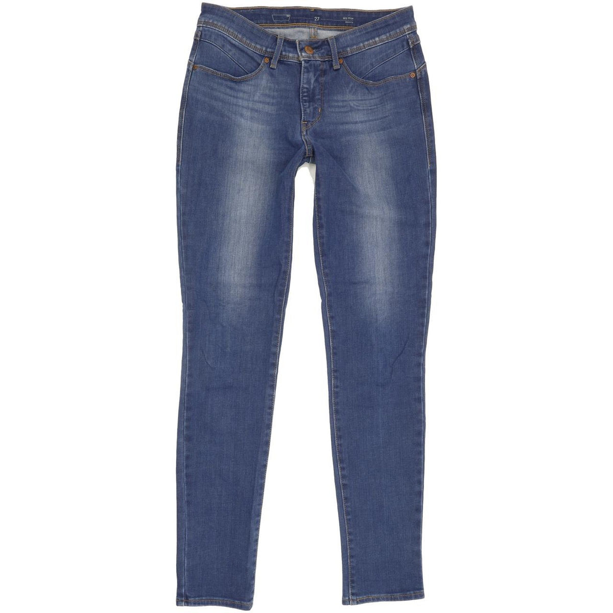 Levi's Women Blue Skinny Slim Stretch Jeans W27 L30