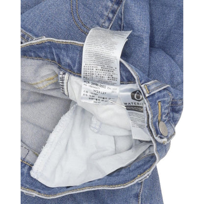 Levi's Blue Tapered Slim Stretch Jeans High Waisted W23 L26