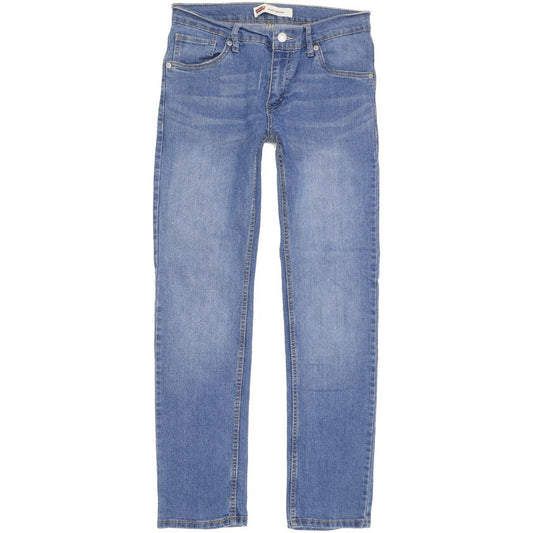 Levi's 510 Kids Blue Skinny Slim Stretch Jeans W28 L28