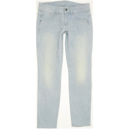 G-Star Lynn Mid Women Blue Skinny Slim Stretch Jeans W29 L30