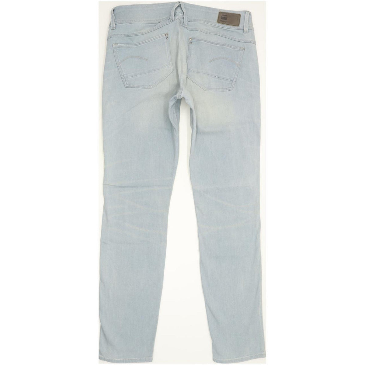 G-Star Lynn Mid Women Blue Skinny Slim Stretch Jeans W29 L30