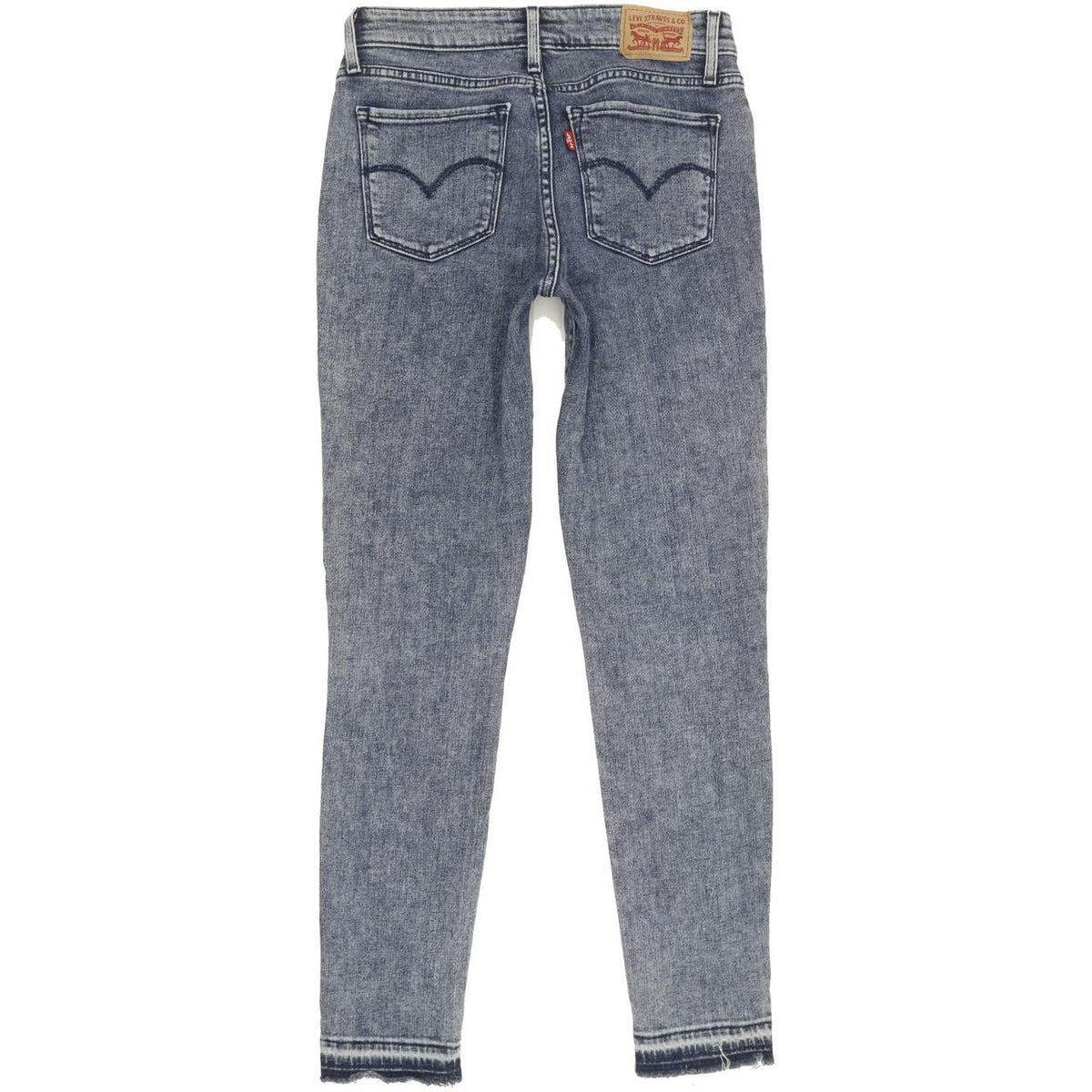 Levi's 711 Women Blue Skinny Slim Stretch Jeans W26 L28