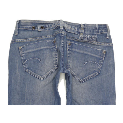 G-Star Midge Women Blue Straight Slim Stretch Jeans W30 L31