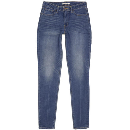 Levi's 721 Women Blue Skinny Slim Stretch Jeans W29 L32