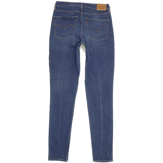 Levi's 721 Women Blue Skinny Slim Stretch Jeans W29 L32