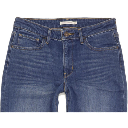 Levi's 721 Women Blue Skinny Slim Stretch Jeans W29 L32
