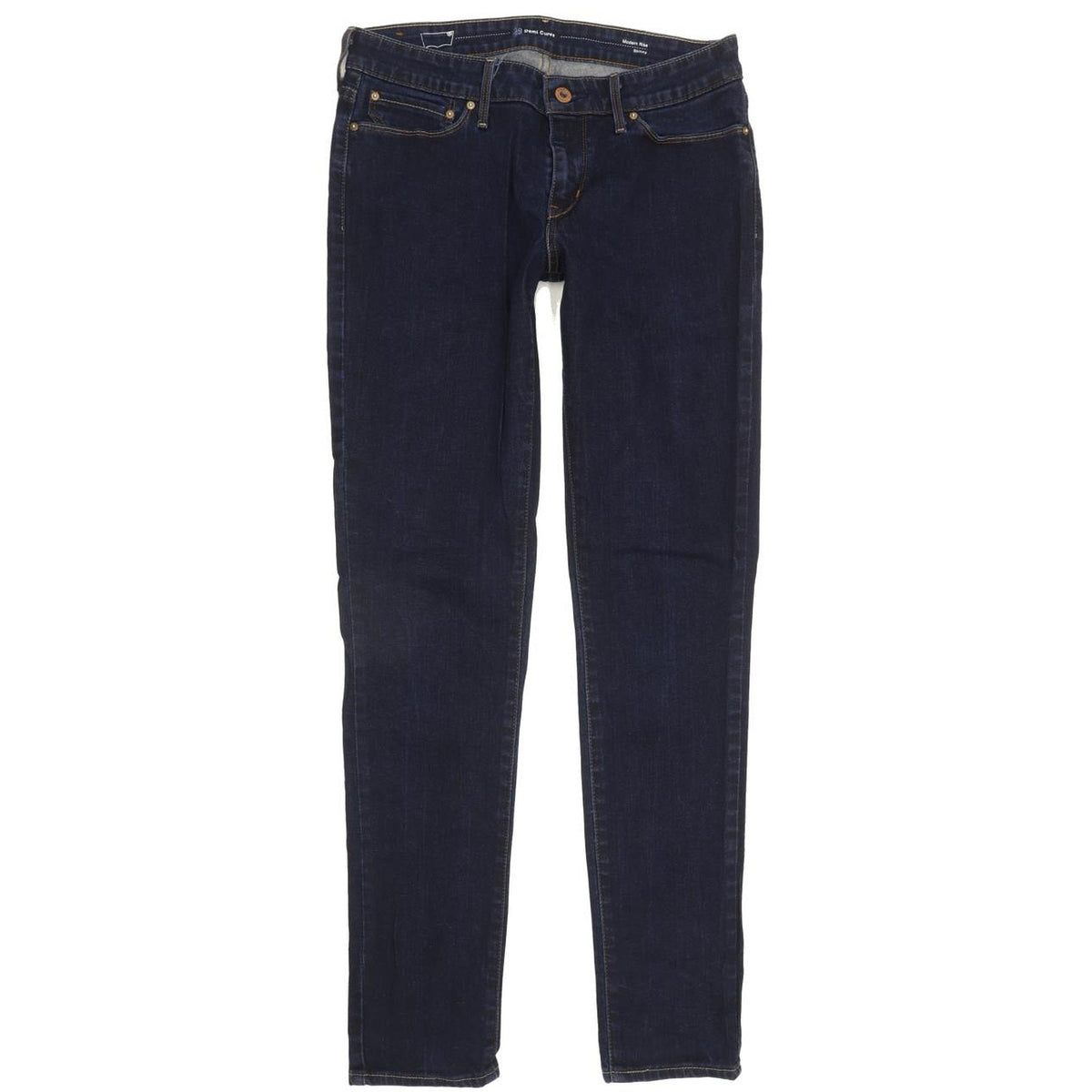 Levi's Demi Curve Women Navy Skinny Slim Stretch Jeans W29 L31