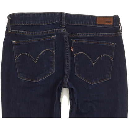 Levi's Demi Curve Women Navy Skinny Slim Stretch Jeans W29 L31
