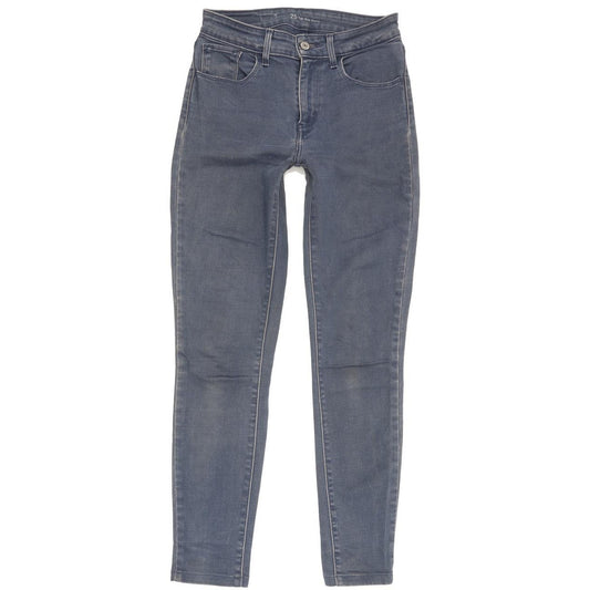 Levi's Women Blue Skinny Slim Stretch Jeans W25 L27
