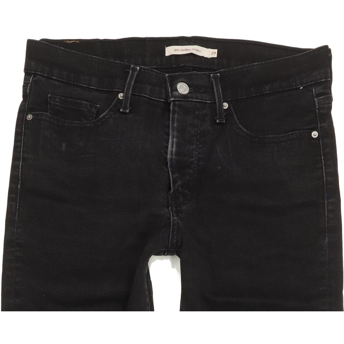 Levi's 311 Shaping Women Black Skinny Slim Stretch Jeans W29 L30