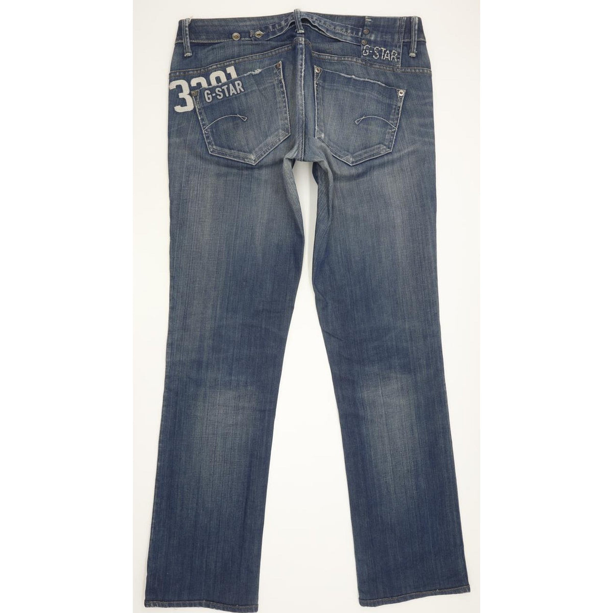 G-Star Midge Women Blue Straight Slim Stretch Jeans W31 L31