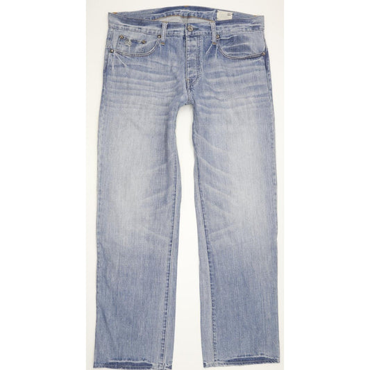 G-Star Men Blue Straight Regular Jeans W34 L31