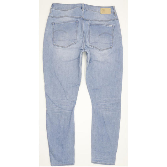 G-Star 3301 Women Blue Skinny Slim Stretch Jeans W30 L28